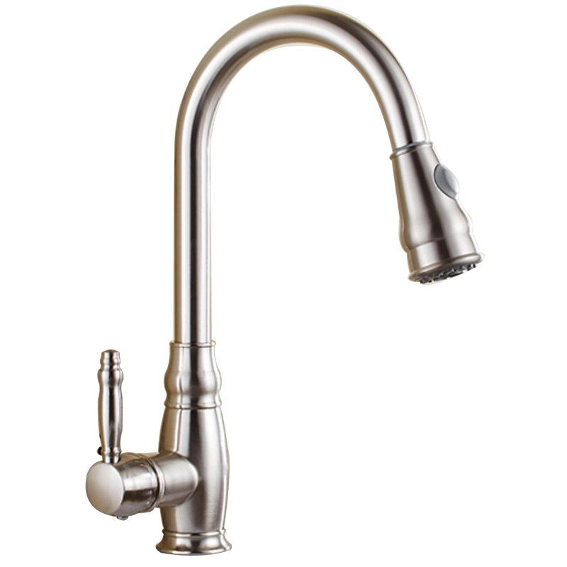 Vanity Art Pull Down Kitchen Faucet | Wayfair
